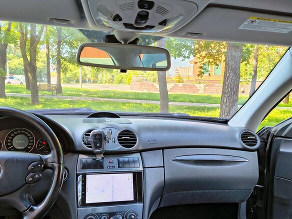 2004 Mercedes-Benz CLK-Класс 240 II (W209), синий, 750000 рублей - вид 14