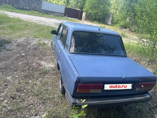 2006 Lada (ВАЗ) 2107, синий, 45000 рублей, вид 1