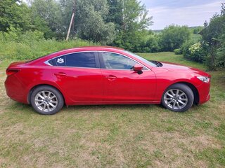 2016 Mazda 6 III (GJ) Рестайлинг, красный, 1450000 рублей, вид 4