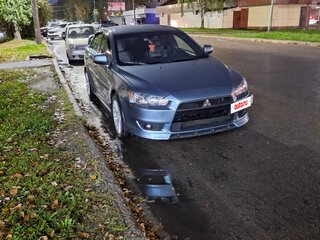 2008 Mitsubishi Lancer X, серый, 1050000 рублей, вид 2
