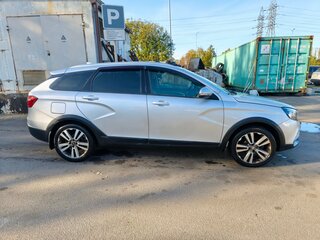 2018 Lada (ВАЗ) Vesta SW I, серебристый, 879000 рублей, вид 4