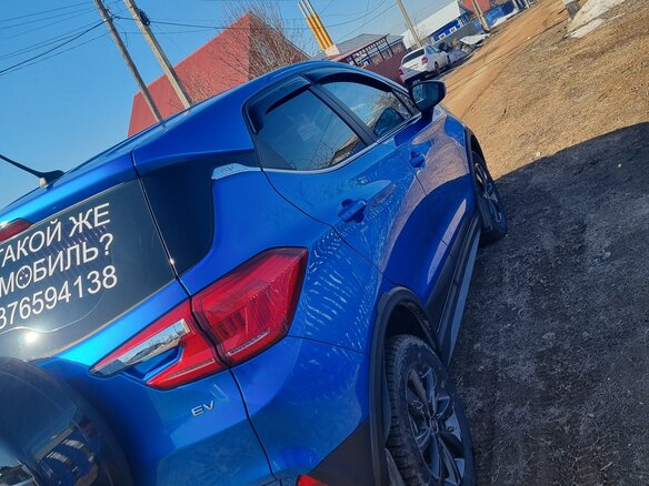 2019 BYD Yuan EV360 I Рестайлинг (EV), синий, 1800000 рублей - вид 5