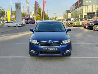 2017 Skoda Rapid I, синий, 996000 рублей, вид 2