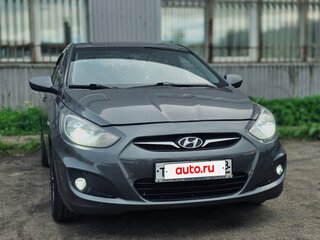 2012 Hyundai Solaris I, серый, 699000 рублей, вид 3