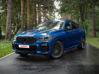 2020 BMW X6 40i III (G06), синий, 7990000 рублей, вид 1