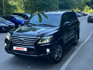 2013 Lexus LX 570 III Рестайлинг, чёрный, 3699000 рублей, вид 1
