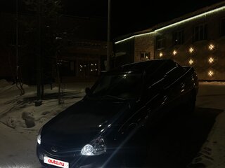 2012 Lada (ВАЗ) Priora Premier I, чёрный, 300000 рублей, вид 5