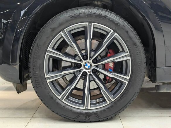 2023 BMW X6 30i III (G06) Рестайлинг, синий - вид 26