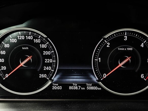 2018 BMW X6 40d II (F16), чёрный - вид 12
