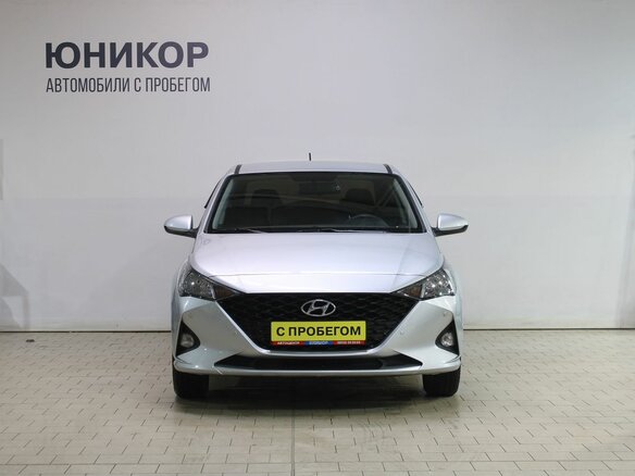 2020 Hyundai Solaris II Рестайлинг, серебристый, 1779000 рублей - вид 7