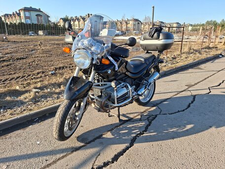 2002 BMW R 1150 R, чёрный, 400000 рублей, вид 1
