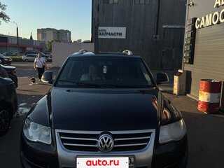 2008 Volkswagen Touareg I Рестайлинг, чёрный, 680000 рублей, вид 2