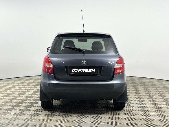 2010 Skoda Fabia II Рестайлинг, серый - вид 3