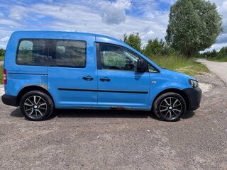 2010 Volkswagen Caddy III Рестайлинг, голубой, 585000 рублей, вид 4