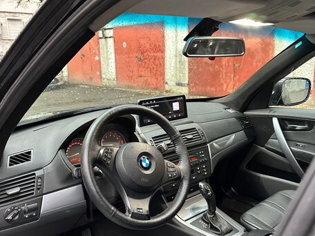 2010 BMW X3 25i I (E83) Рестайлинг, чёрный, вид 2