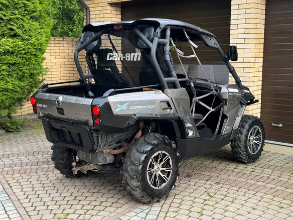 2012 BRP Can-Am Commander 1000, серебристый, 999000 рублей - вид 5