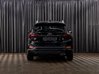 2020 Hyundai Santa Fe IV, чёрный, 2855000 рублей, вид 5