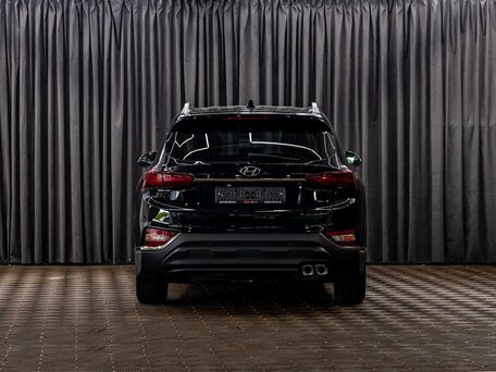 2020 Hyundai Santa Fe IV, чёрный, 2855000 рублей, вид 5