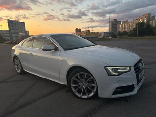 2013 Audi A5 I (8T) Рестайлинг, белый, 1600000 рублей, вид 2