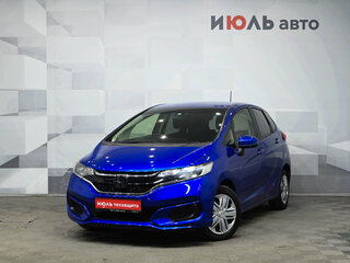 2019 Honda Fit III Рестайлинг, синий, 1250000 рублей, вид 1