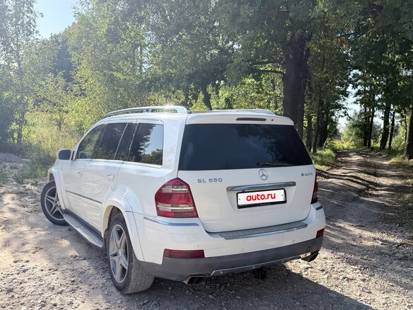 2008 Mercedes-Benz GL-Класс 500 I (X164), белый, 1200000 рублей - вид 2