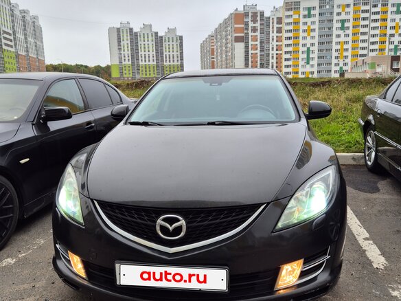 2007 Mazda 6 II (GH), чёрный, 575000 рублей