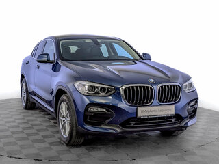 2019 BMW X4 20i II (G02), синий, 4020000 рублей, вид 3