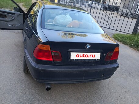 2000 BMW 3 серии 316i IV (E46), синий, 350000 рублей, вид 3