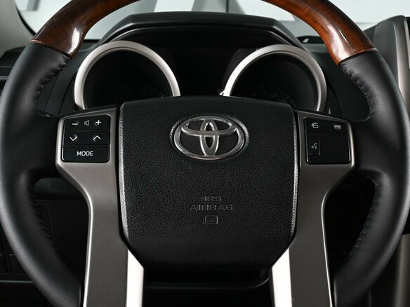 2013 Toyota Land Cruiser Prado 150 Series Рестайлинг 1, чёрный, 2580000 рублей - вид 13