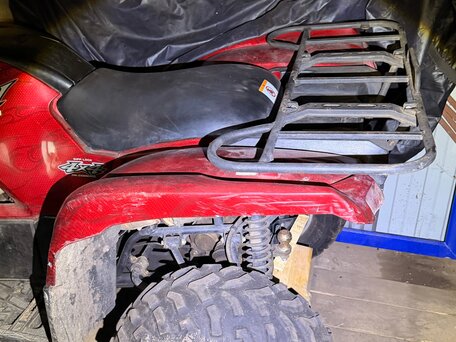 2009 Yamaha Grizzly 700, красный, 699000 рублей, вид 4