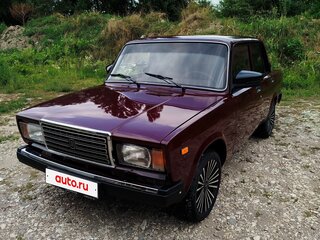 2006 Lada (ВАЗ) 2107, пурпурный, 235000 рублей, вид 1