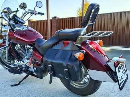 2005 Honda Shadow 750, красный, 540000 рублей, вид 1
