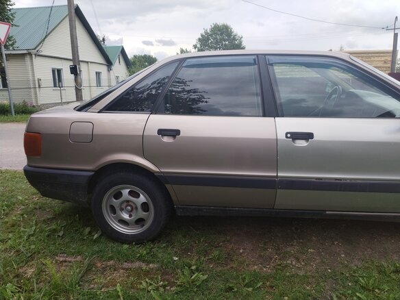 1989 Audi 80 IV (B3), серый, 175000 рублей - вид 8