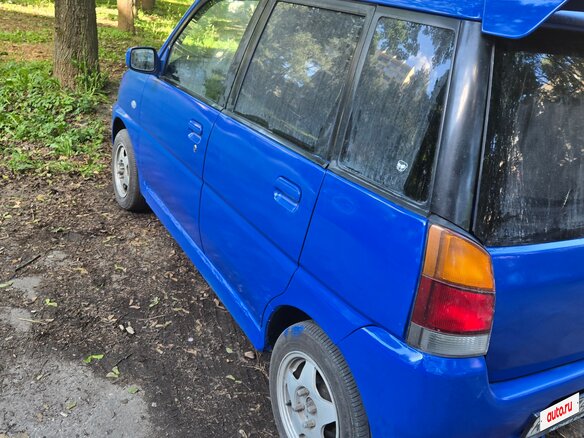 2001 Subaru Pleo I Рестайлинг, синий - вид 2