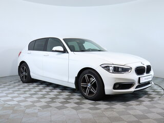 2016 BMW 1 серии 118i II (F20/F21) Рестайлинг, белый, 1590000 рублей, вид 3