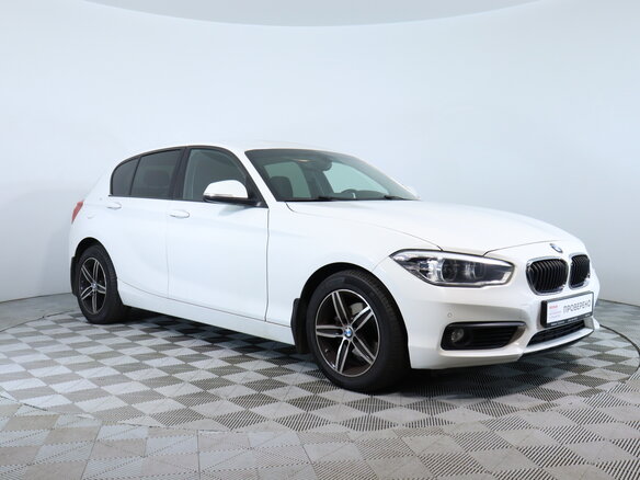 2016 BMW 1 серии 118i II (F20/F21) Рестайлинг, белый, 1590000 рублей - вид 2