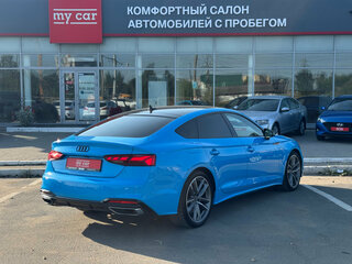 2021 Audi A5 Sportback 45 TFSI II (F5) Рестайлинг, голубой, 4470000 рублей, вид 4