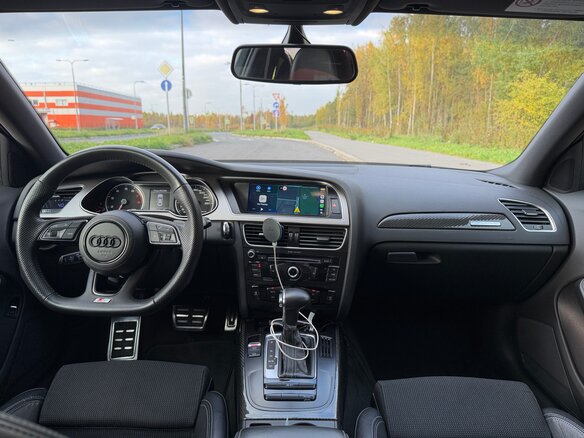 2012 Audi A4 IV (B8) Рестайлинг, красный, 2100000 рублей - вид 16