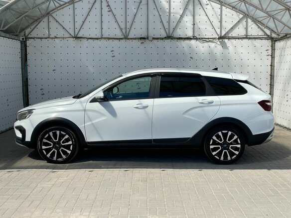 2024 Lada (ВАЗ) Vesta SW Cross I Рестайлинг (NG), белый - вид 7