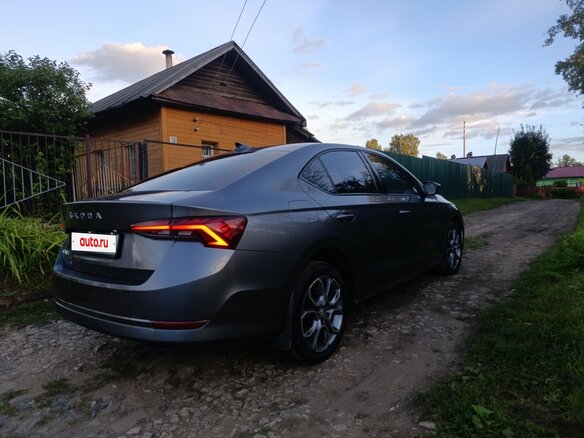 2021 Skoda Octavia IV (A8), серый - вид 4