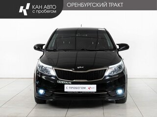 2015 Kia Rio III Рестайлинг, чёрный, 744000 рублей, вид 2