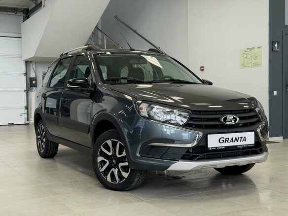 2026 Lada (ВАЗ) Granta Cross I Рестайлинг, серый - вид 2