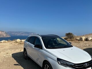 2024 Lada (ВАЗ) Vesta SW I Рестайлинг (NG), белый, 1570000 рублей, вид 2