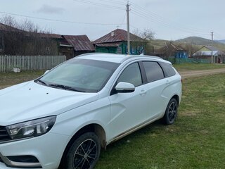 2019 Lada (ВАЗ) Vesta SW I, белый, 800000 рублей, вид 1