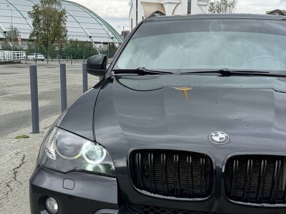 2008 BMW X5 3.0si II (E70), чёрный, 1560000 рублей - вид 1