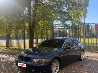 2002 BMW 7 серии 735i IV (E65/E66), синий, 400000 рублей, вид 5