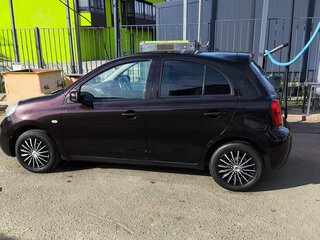 2015 Nissan March IV (K13) Рестайлинг, фиолетовый, 480000 рублей, вид 3