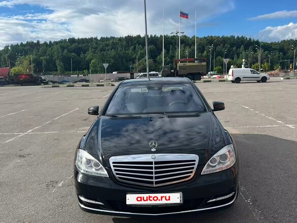 2010 Mercedes-Benz S-Класс 500 V (W221) Рестайлинг, чёрный, 2600000 рублей