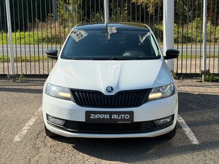 2018 Skoda Rapid I Рестайлинг, белый, 1379000 рублей, вид 2
