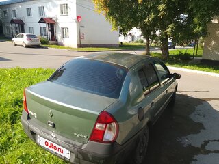 2004 Renault Symbol I Рестайлинг, зелёный, 140000 рублей, вид 3